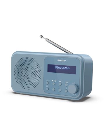 SHARP DR-P420(BL) - RADIO DIGITALE PORTATILE - DAB/DAB+ - LCD MONOCROMATICO - BLUETOOTH 5.0 - BLUE