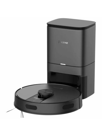 EZVIZ RE4 PLUS BLACK - ROBOT ASPIRAPOLVERE LAVAPAVIMENTI - NAVIGAZIONE SMART E PIANIFICAZIONE PERCORSO