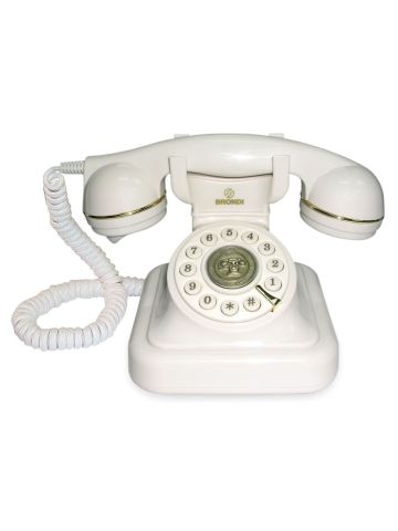 TEL. FISSA BRONDI VINTAGE 20 BIANCO