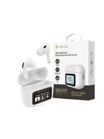 AURICOLARI TWS PRO2 MULTIFUNZIONE BIANCO