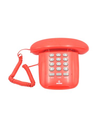 BRONDI SOLE (ROSSO) - TELEFONO CORDED - DESIGN RETRO