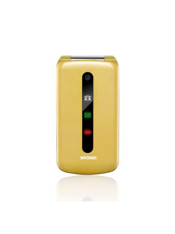 BRONDI PRESIDENT (ORO) - TELEFONO CELLULARE PER ANZIANI - FOTOCAMERA
