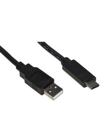 CAVO USB TYPE-A - USB TYPE-C 1.8MT BLACK - LINK LKC2018H